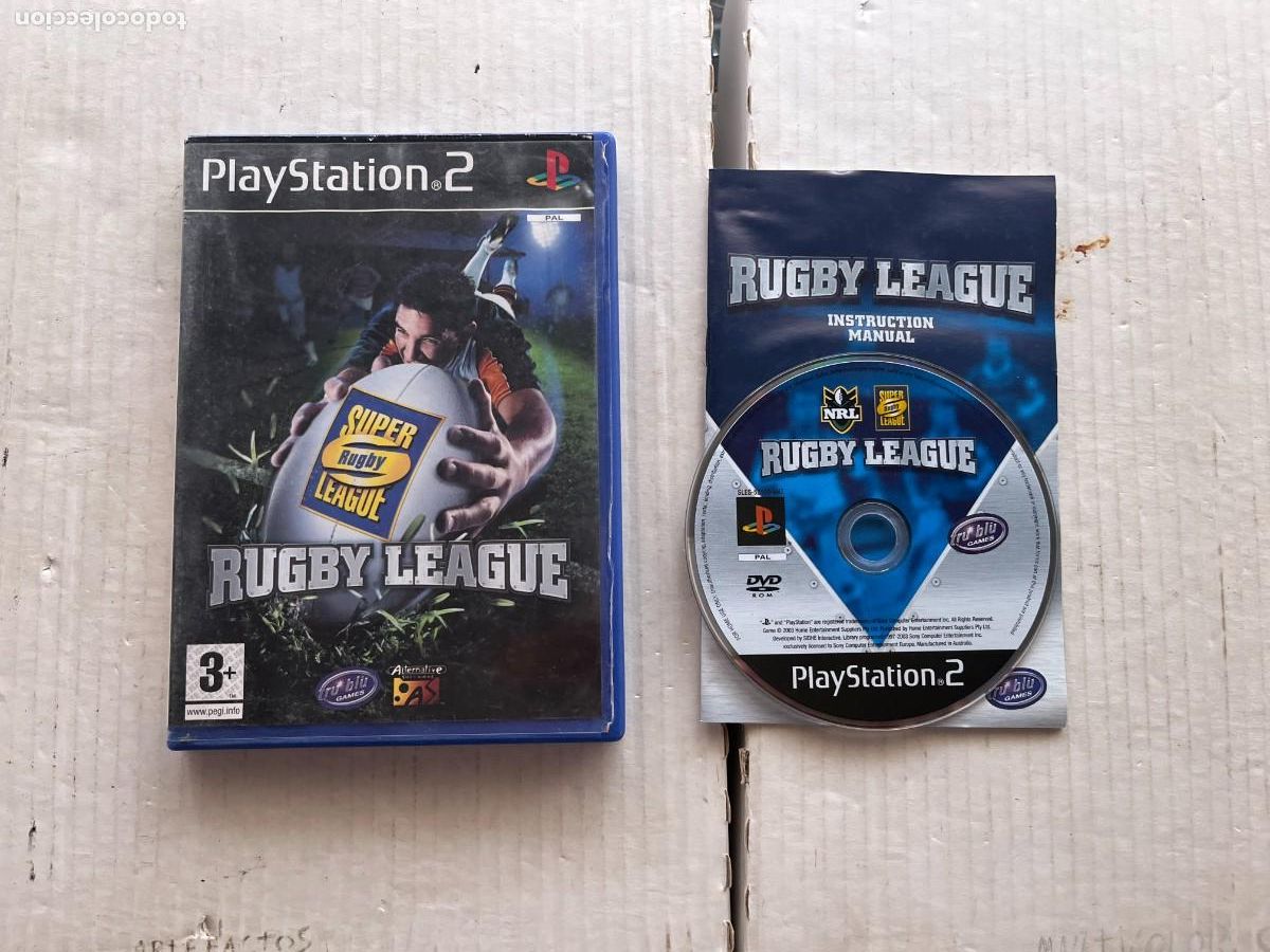 Videojuegos y consolas: RUGBY LEAGUE - SUPER - PS2 PLAYSTATION 2 PLAY STATION TWO KREATEN