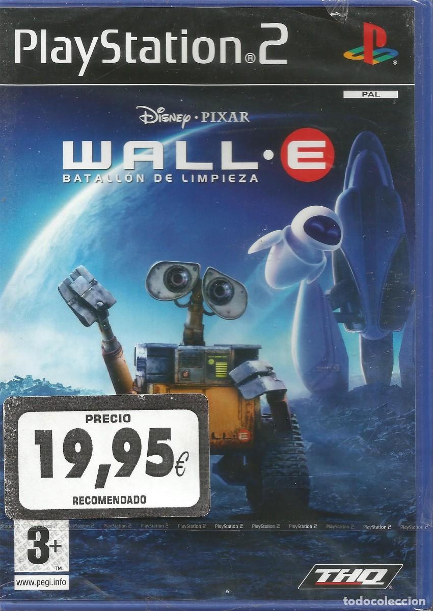 Videojuegos y consolas: Videojuego Wall&middot;e: Batall&oacute;n de limpieza - PlayStation PS 2 - Disney Pixar - Versi&oacute;n caja en espa&ntilde;ol