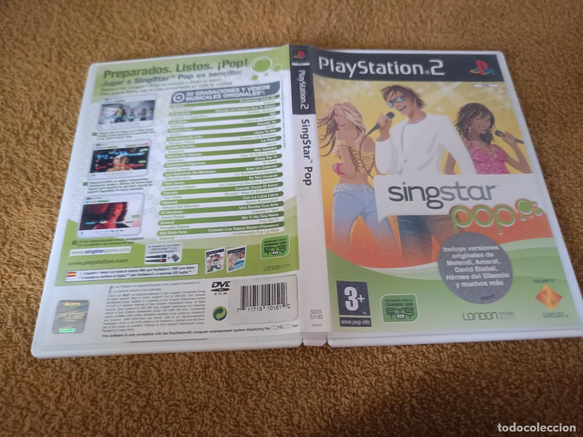 Videojuegos y consolas: singatar pop ps2 pal esp