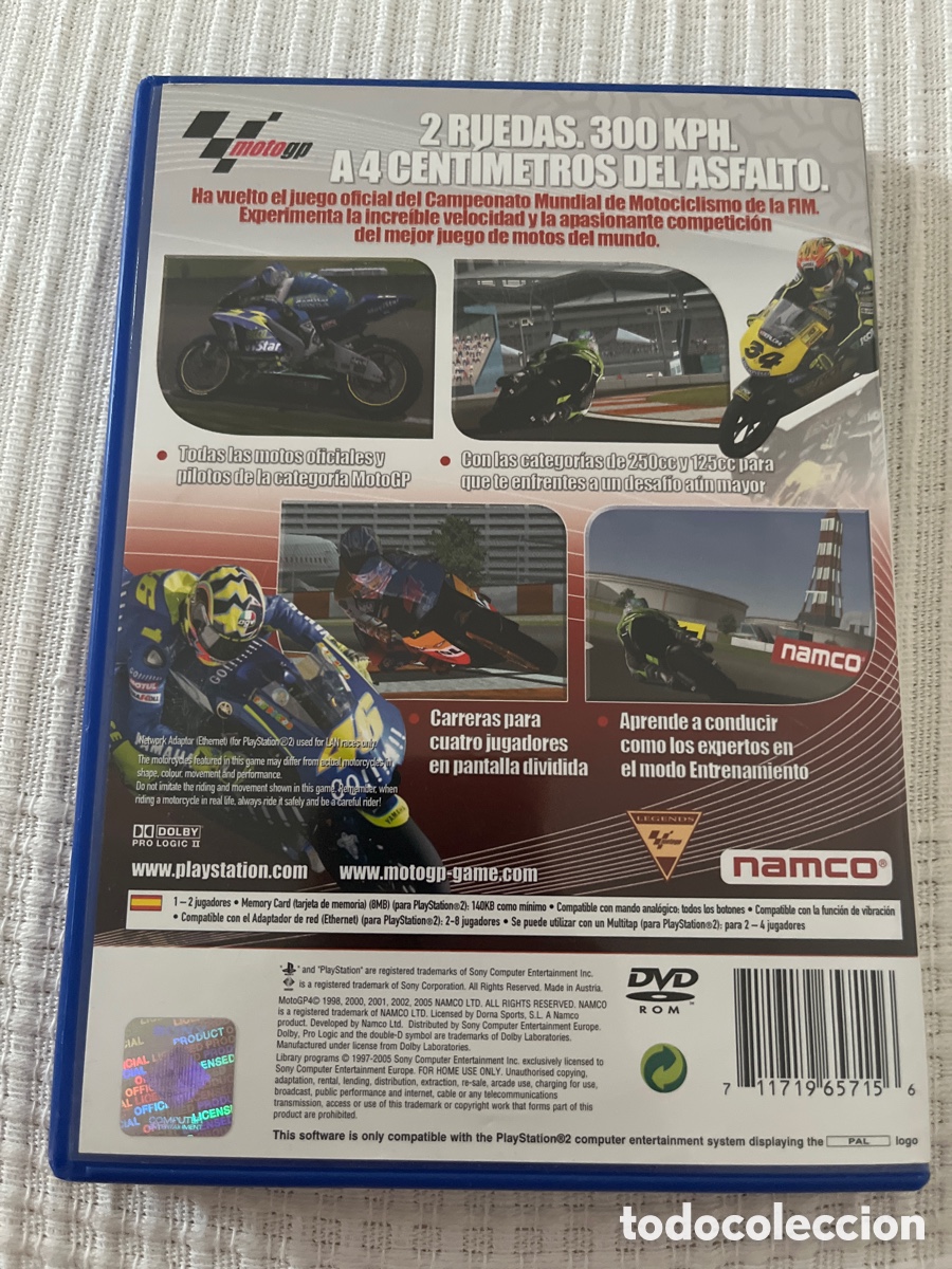 Videojuegos y consolas: MotoGp4. PlayStation 2 - Foto 7