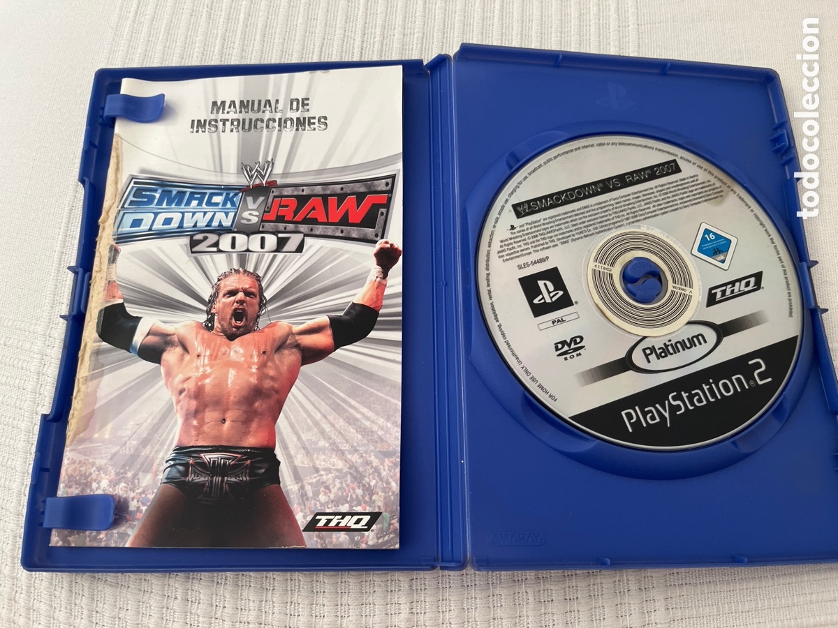 Videojuegos y consolas: Smackdown Vs Raw 2007. PlayStation 2 - Foto 3