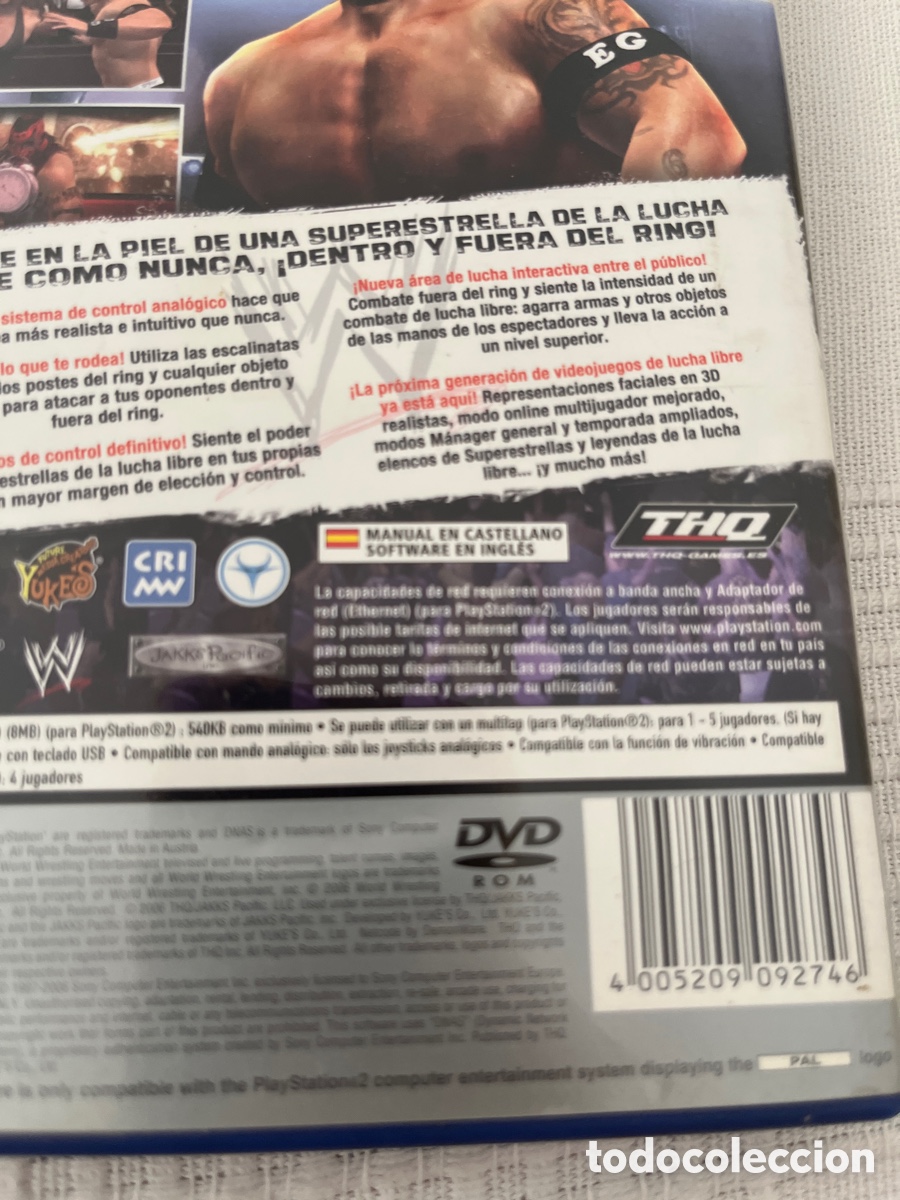 Videojuegos y consolas: Smackdown Vs Raw 2007. PlayStation 2 - Foto 9