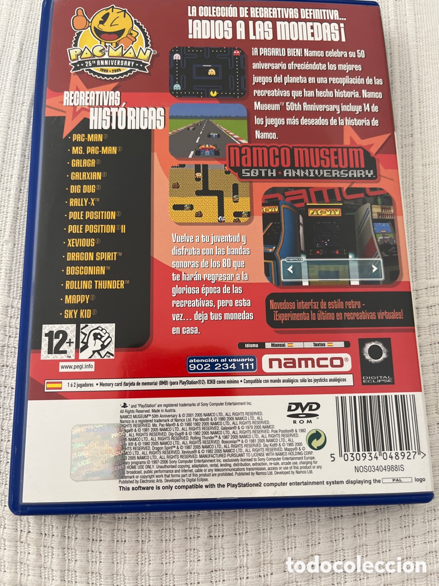 Videojuegos y consolas: Namco Museum. PlayStation 2 - Foto 8