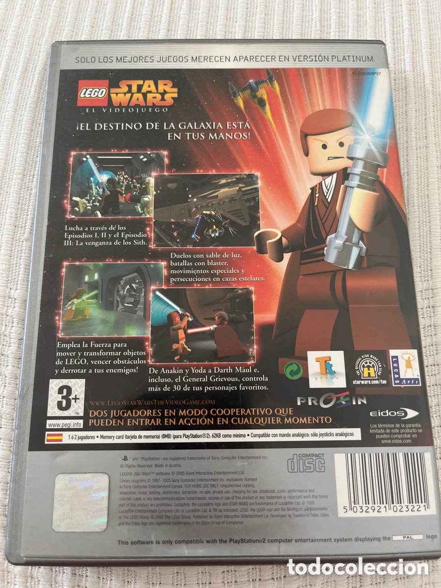 Videojuegos y consolas: Lego Star Wars. PlayStation 2 - Foto 7