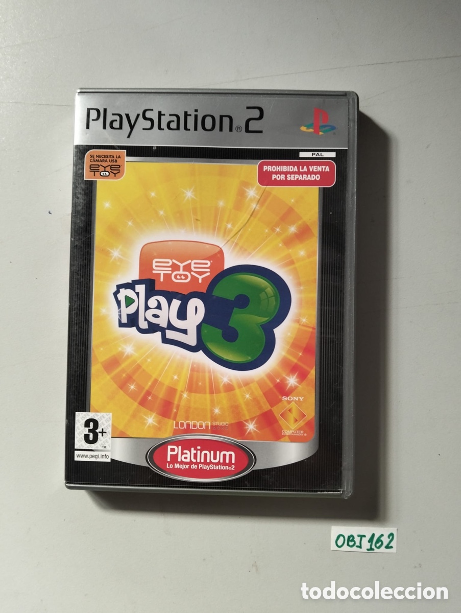 Videojuegos y consolas: EYE TOY: PLAY 3 - PLAY STATION 2 - PS2
