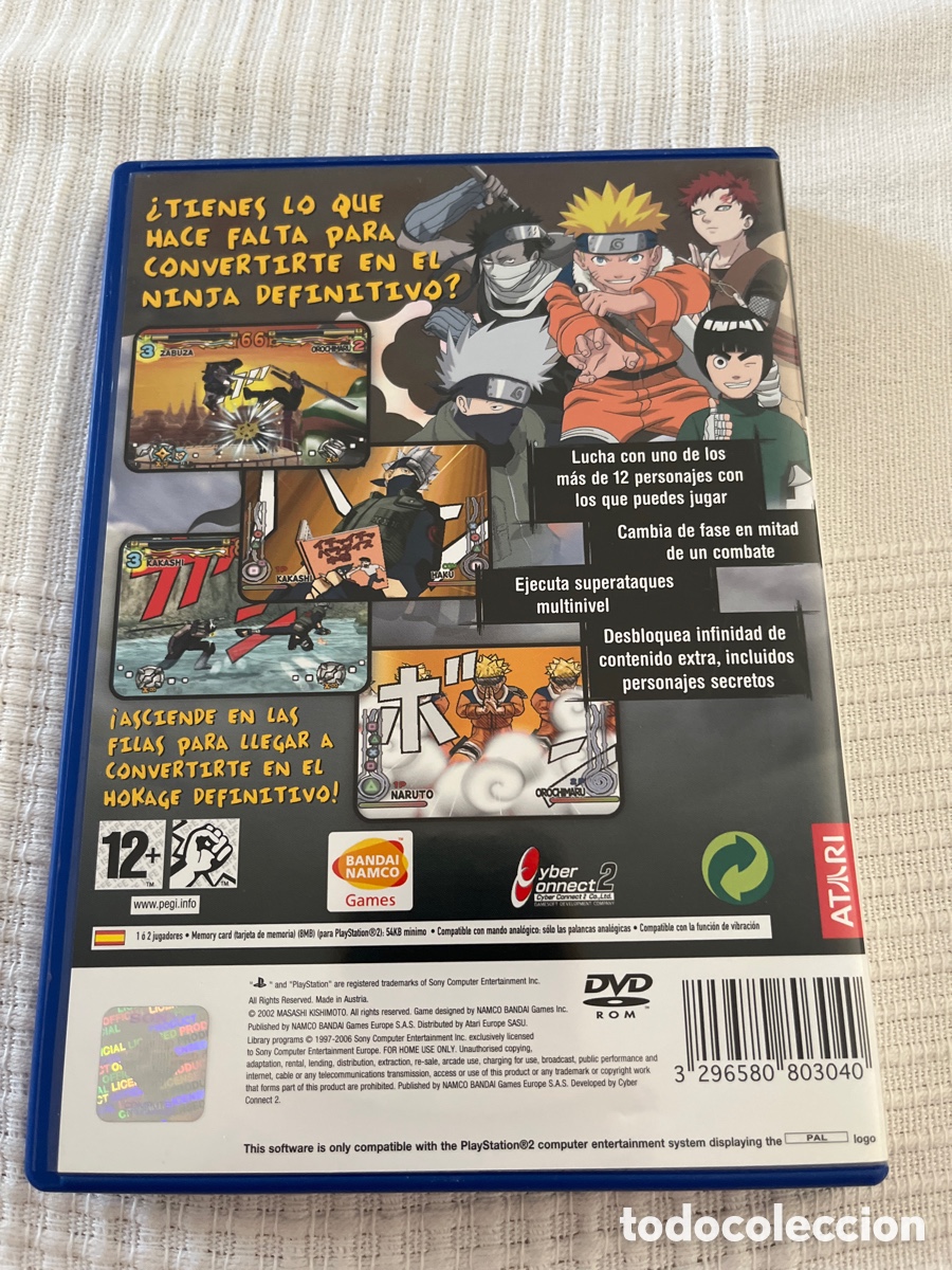 Videojuegos y consolas: Naruto Ultimate Ninja. PlayStation 2 - Foto 7