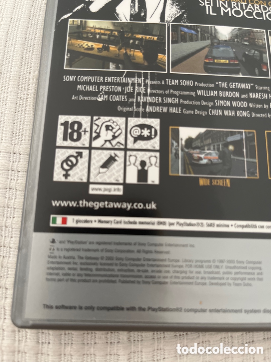 Videojuegos y consolas: The Getaway. PlayStation 2 - Foto 10