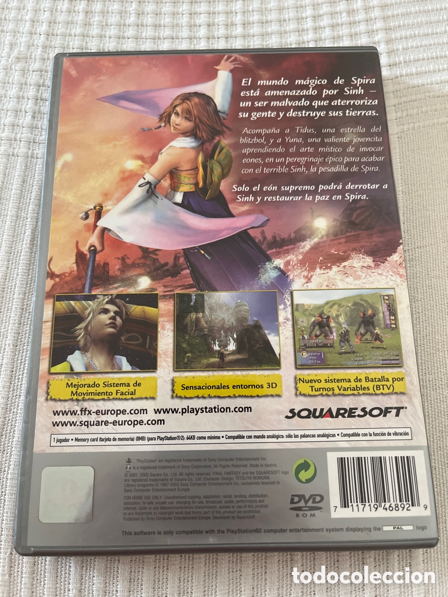 Videojuegos y consolas: Final Fantasy X. Playstation 2 - Foto 7