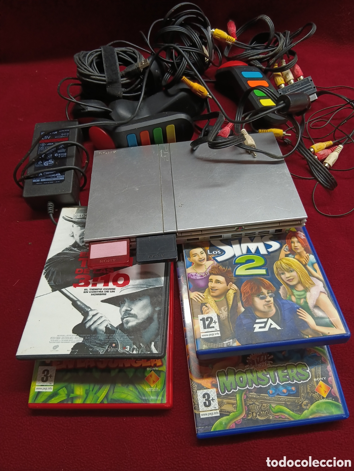 Videojuegos y consolas: Play Station 2 Sony. Funciona