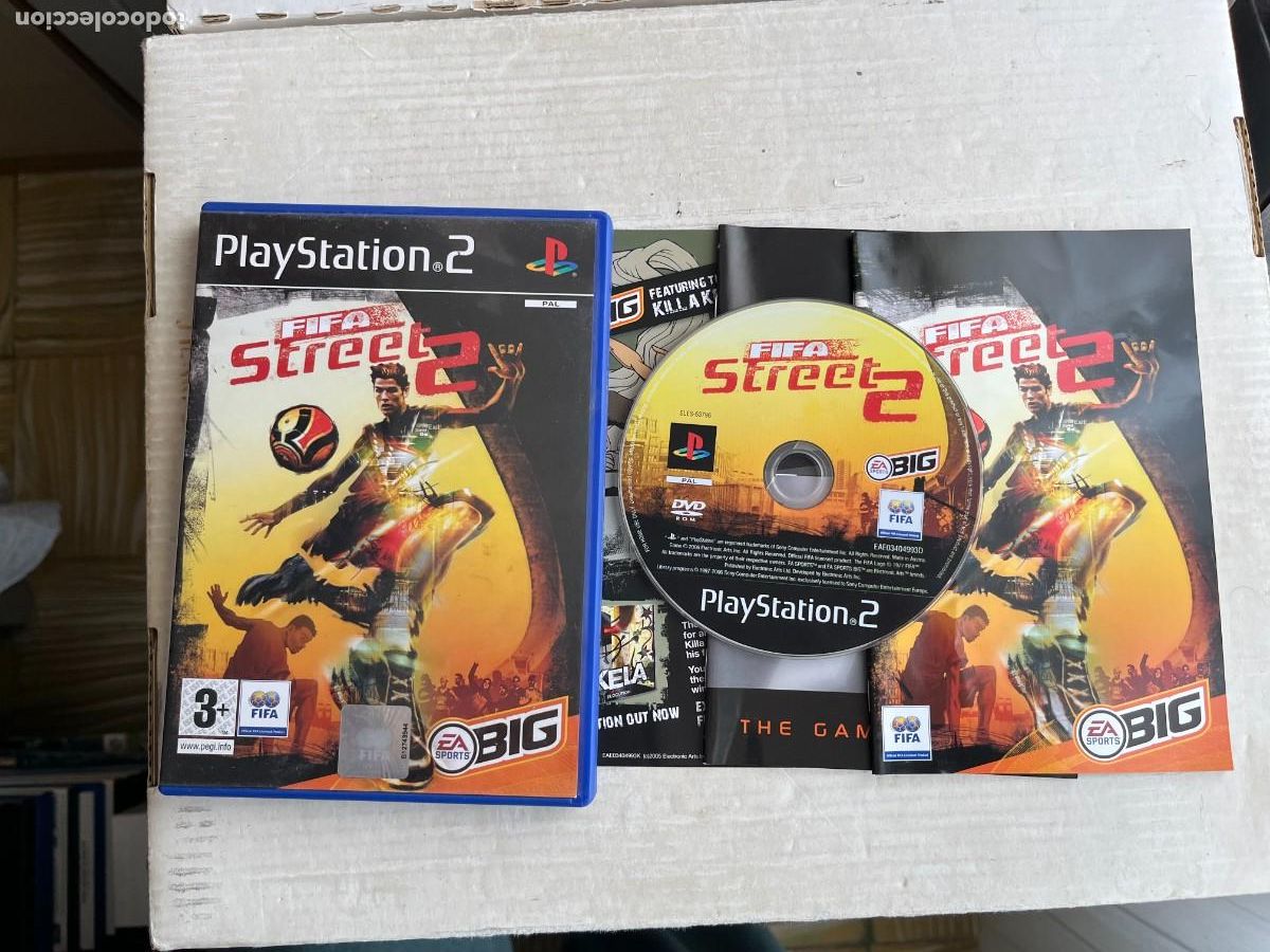 Videojuegos y consolas: FIFA STREET 2 SLES 53795 - PS2 PLAYSTATION 2 PLAY STATION TWO KREATEN