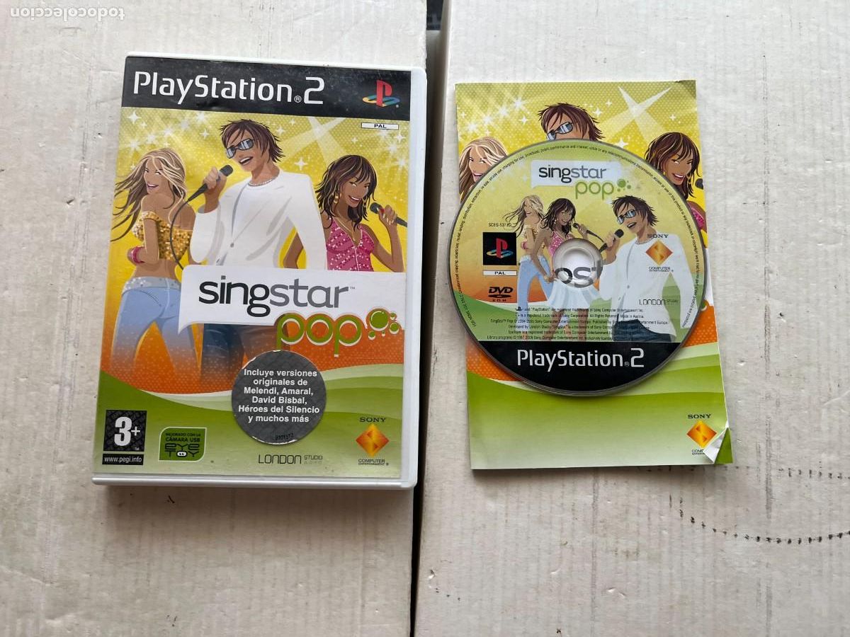 Videojuegos y consolas: SINGSTAR POP SING STAR PS2 PLAYSTATION 2 PLAY STATION TWO KREATEN
