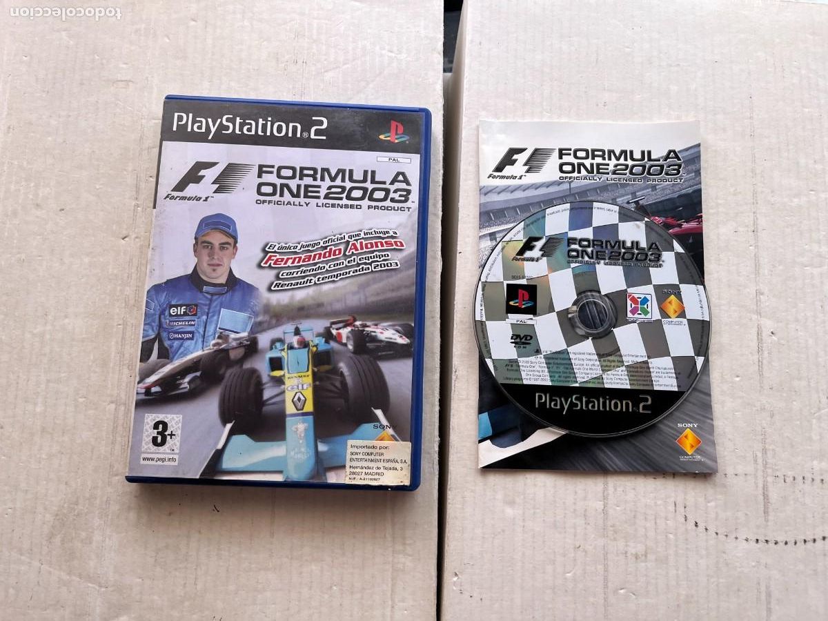 Videojuegos y consolas: FORMULA ONE 2003 F1 PS2 PLAYSTATION 2 PLAY STATION TWO KREATEN