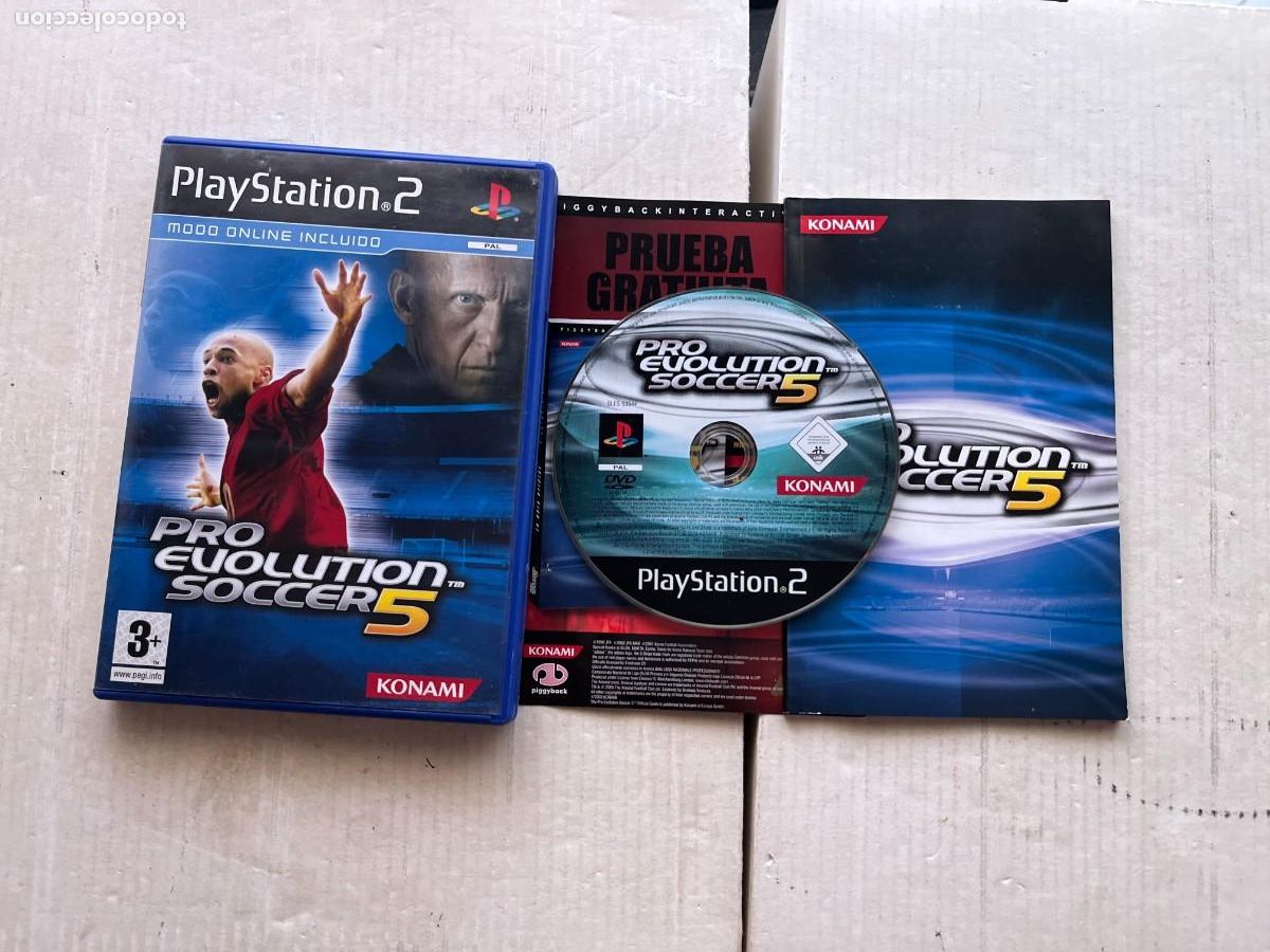 Videojuegos y consolas: PRO EVOLUTION SOCCER 5 PES - PS2 PLAYSTATION 2 PLAY STATION TWO KREATEN