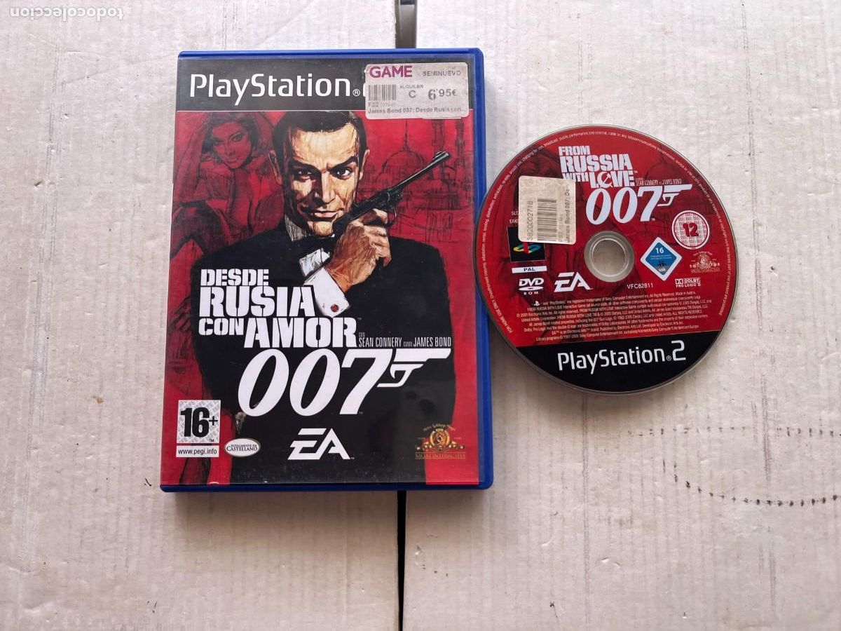 Videojuegos y consolas: DESDE RUSIA CON AMOR - JAMES BOND 007 - PS2 PLAYSTATION 2 PLAY STATION TWO KREATEN