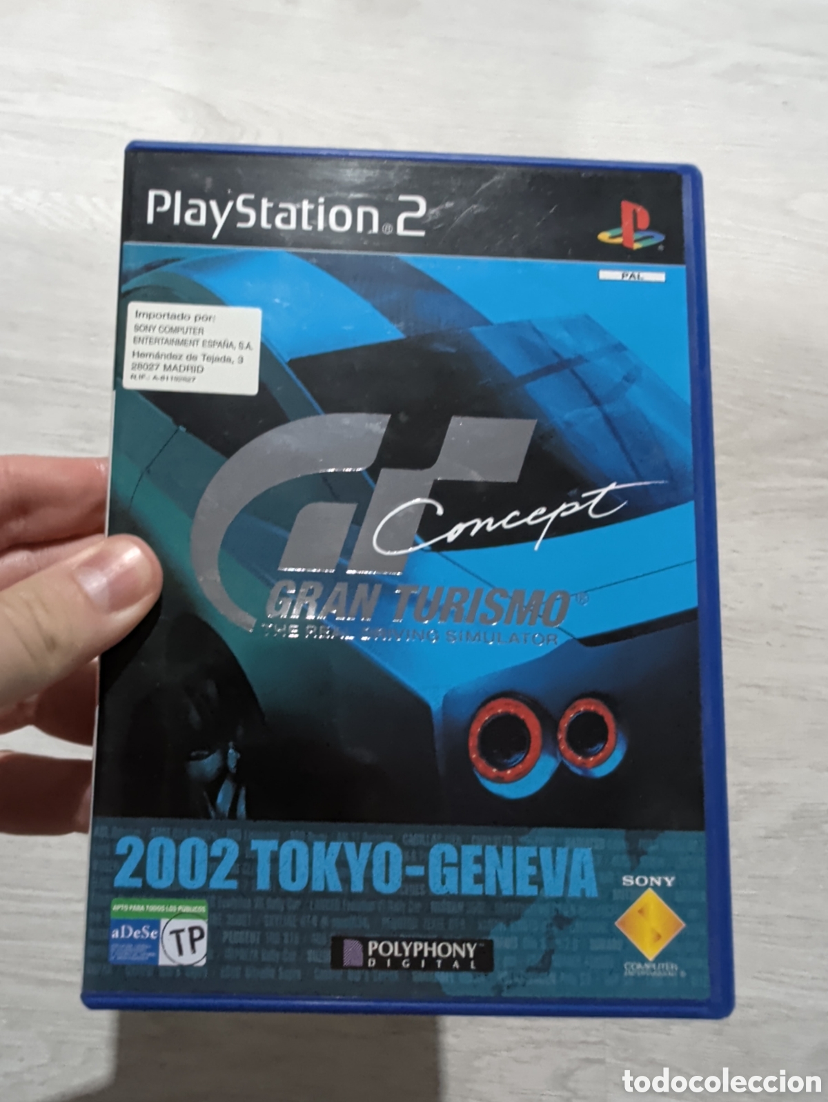 Videojuegos y consolas: Antiguo juego sony ps2 gran turismo original