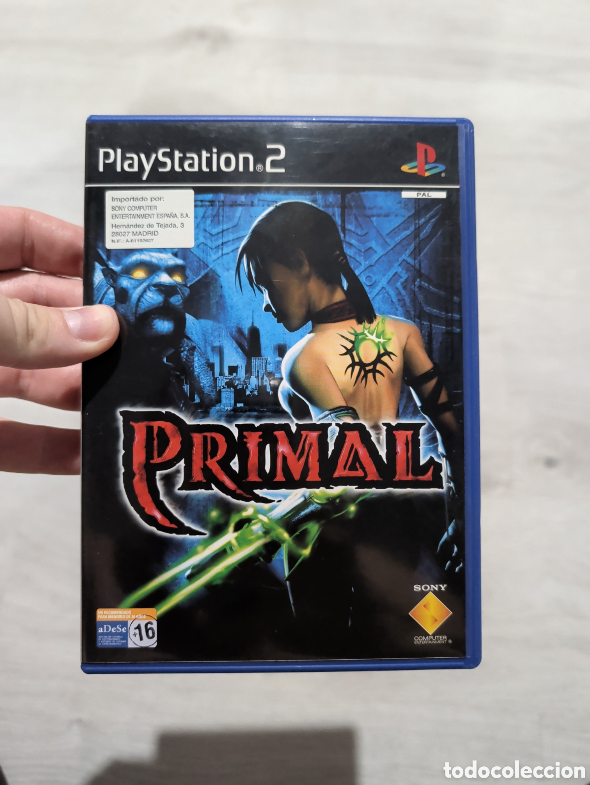 Videojuegos y consolas: Antiguo juego sony ps2 Primal original