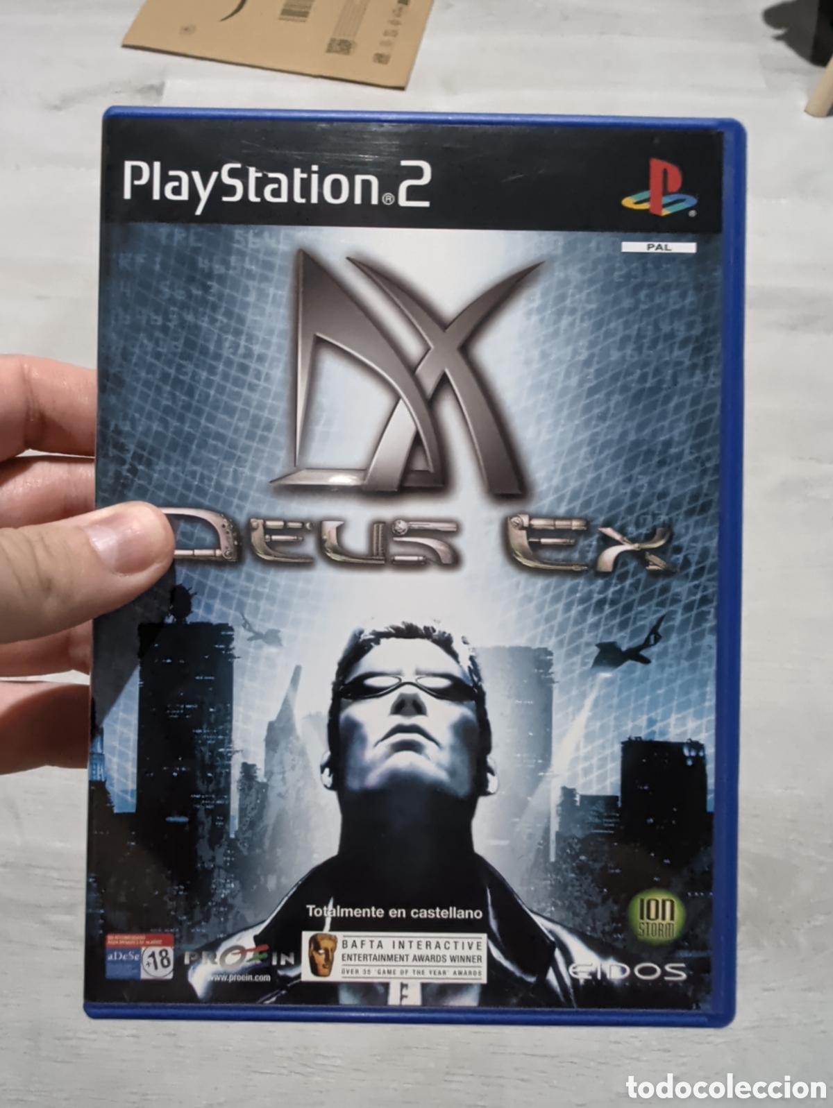 Videojuegos y consolas: Antiguo juego sony ps2 Deus ex original