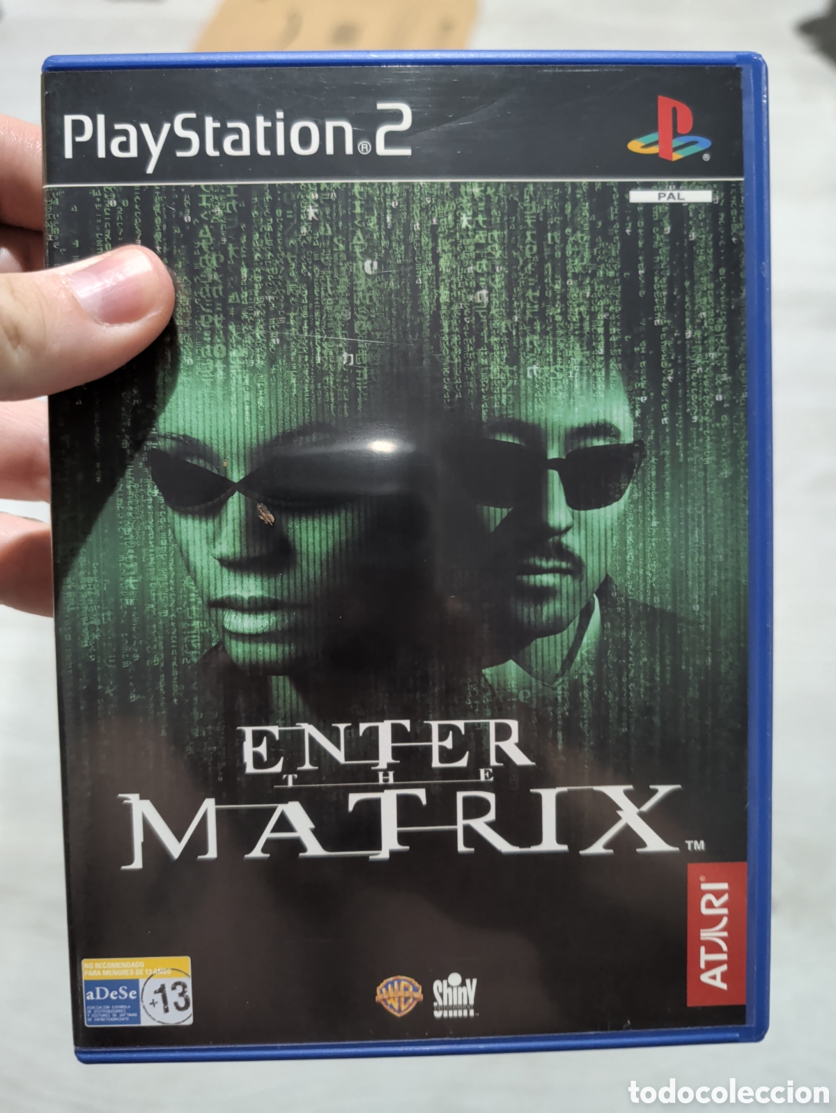 Videojuegos y consolas: Antiguo juego sony ps2 Matrix original