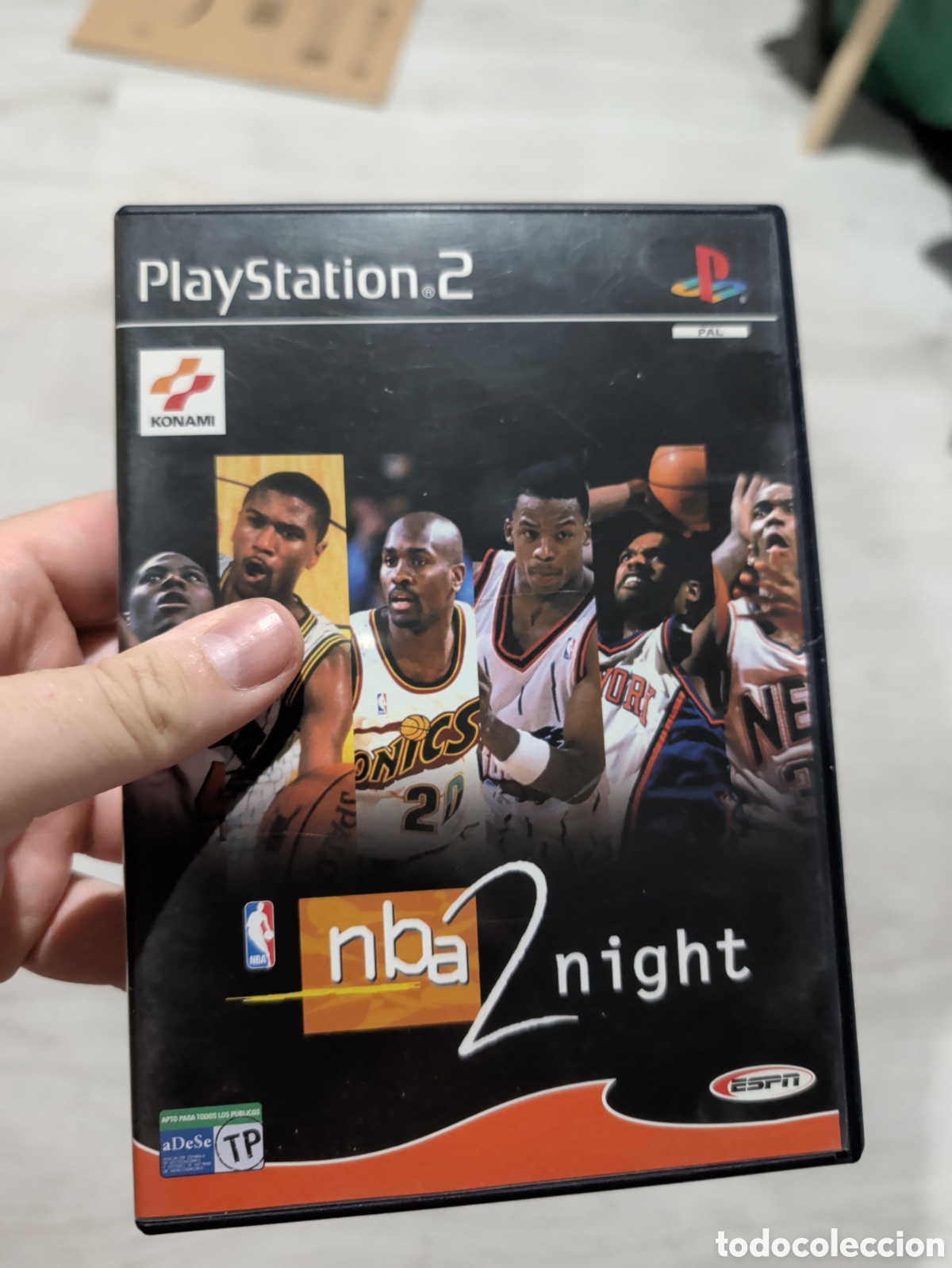 Videojuegos y consolas: Antiguo juego Sony ps2 NBA night original