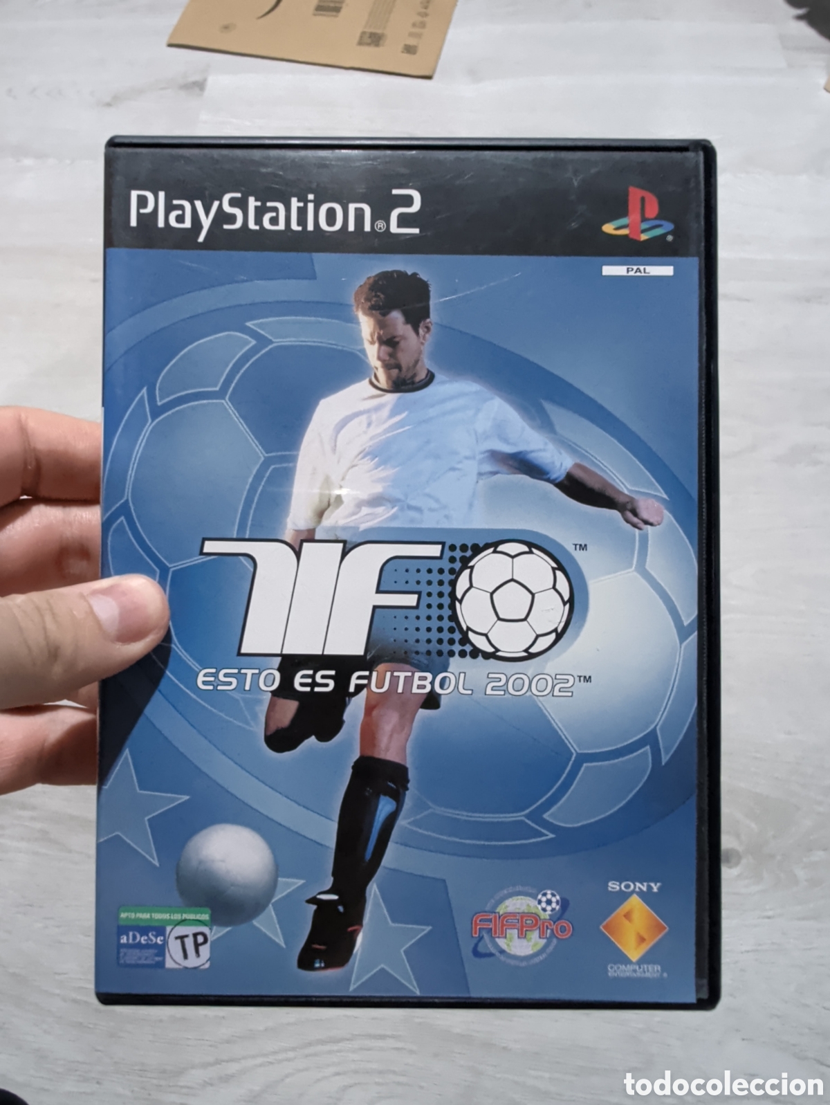 Videojuegos y consolas: Antiguo juego ps2 sony esto es futbol 2002