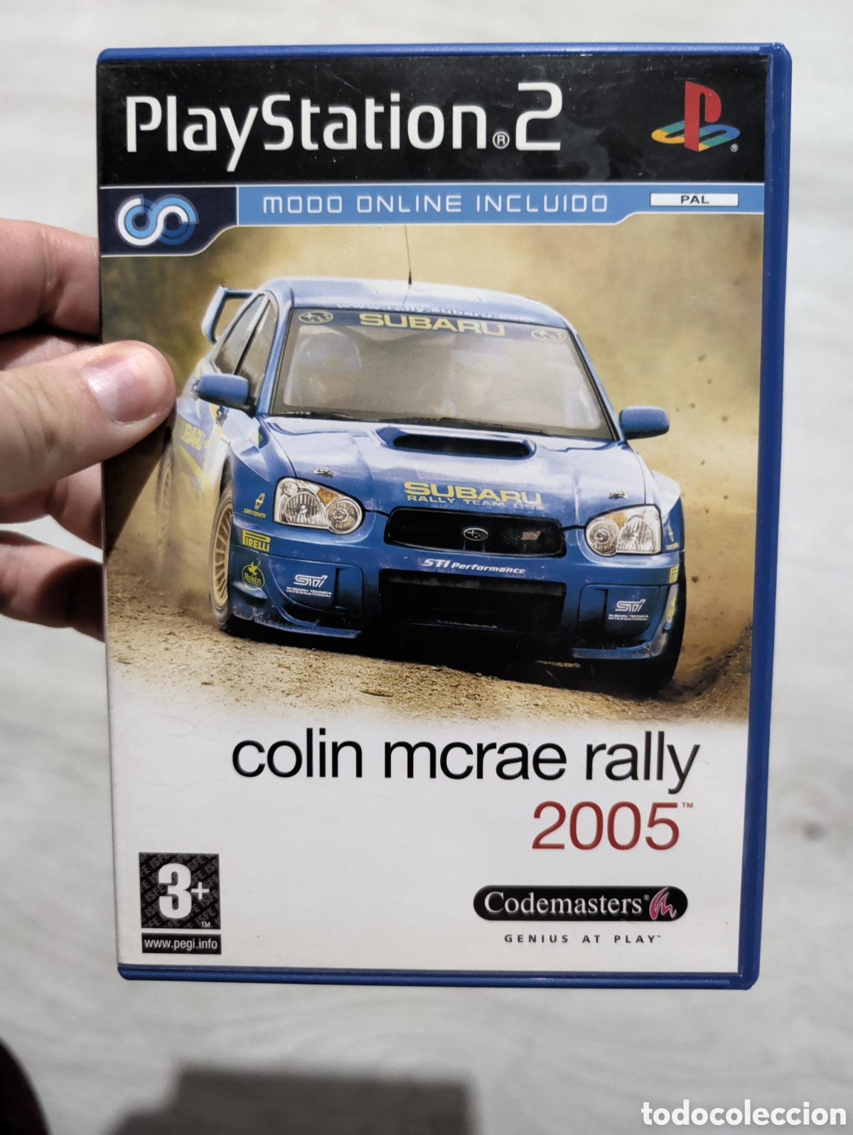Videojuegos y consolas: Antiguo juego sony Ps2 Colon mcrae Rally 2005 original