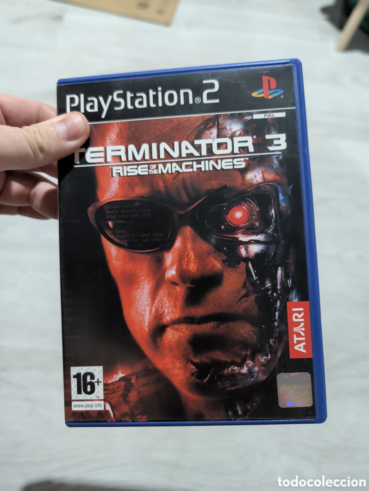 Videojuegos y consolas: Antiguo juego sony ps2 Terminator 3 original