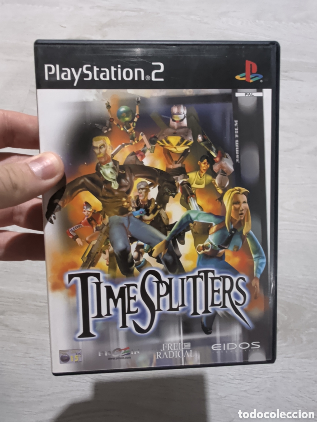 Videojuegos y consolas: Antiguo juego sony ps2 TimeSplitters original