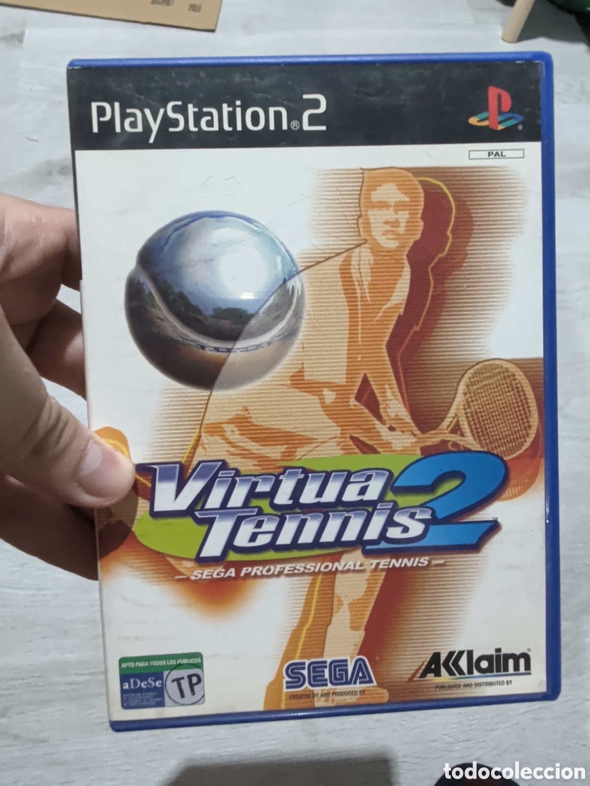 Videojuegos y consolas: Antiguo juego sony ps2 Virtual tennis 2 original
