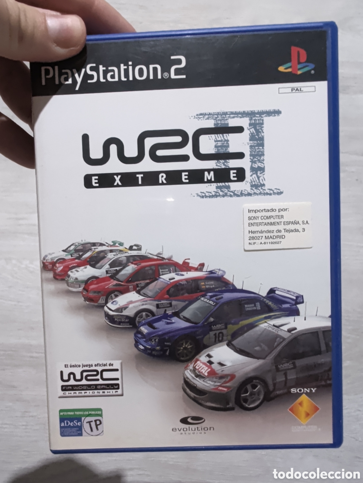 Videojuegos y consolas: Antiguo juego sony ps2 WRC Rally extreme original