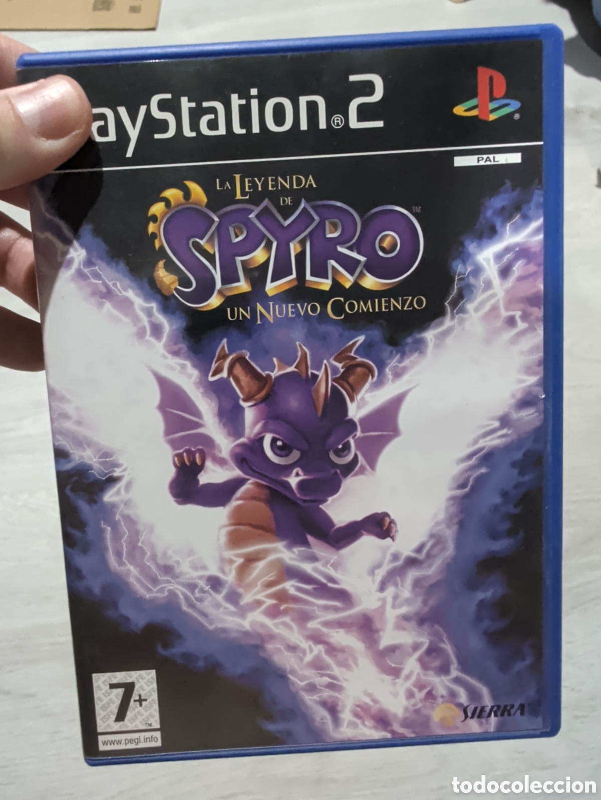 Videojuegos y consolas: Antiguo juego sony ps2 Spyro drag&oacute;n original