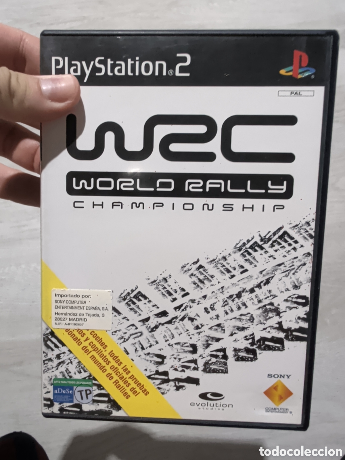 Videojuegos y consolas: Antiguo juego sony ps2 World Rally original