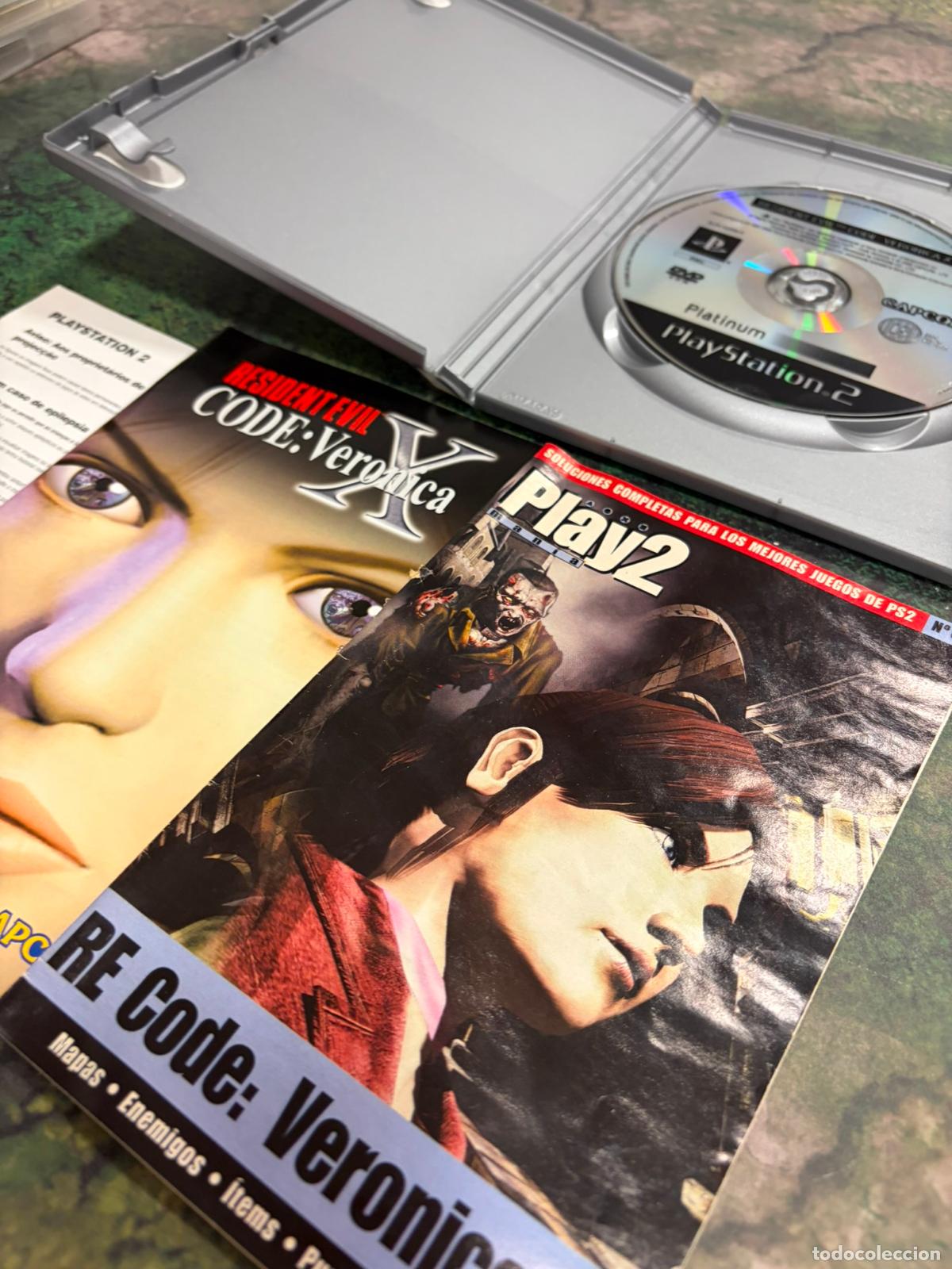 Videojuegos y consolas: Resident Evil Code Veronica x - Sony playstation 2 PS2 - PAL ESP - Foto 2