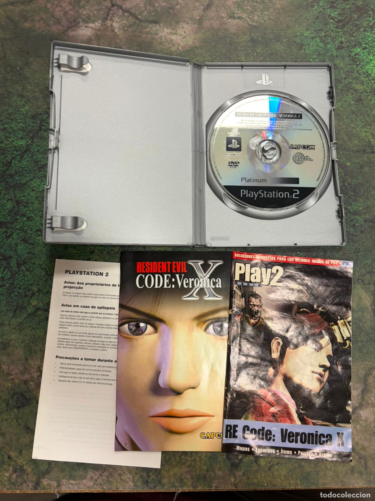 Videojuegos y consolas: Resident Evil Code Veronica x - Sony playstation 2 PS2 - PAL ESP - Foto 3