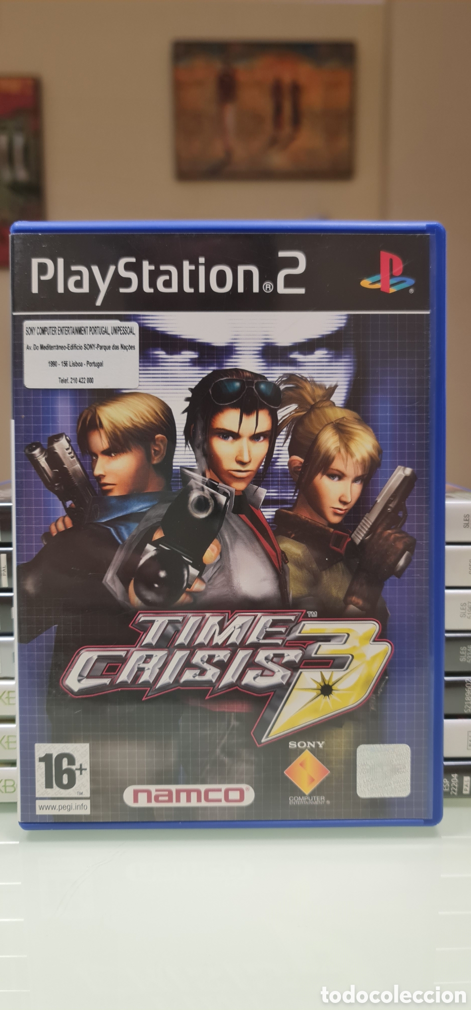 Videojuegos y consolas: Time Crisis 3 PS2 Pal Espa&ntilde;a Completo