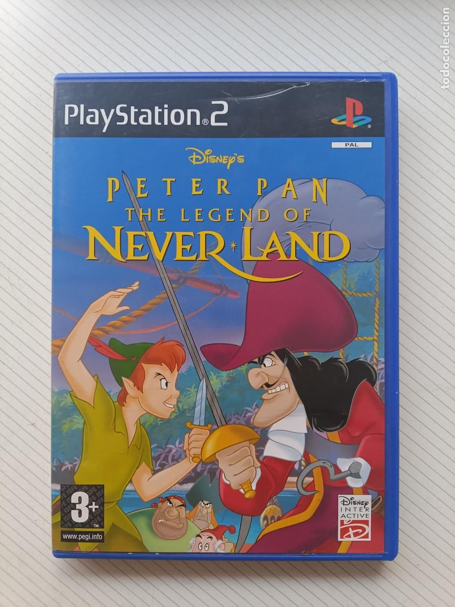 Videojuegos y consolas: PETER PAN THE LEGEND OF NEVER LAND Leyenda de Nunca Jam&aacute;s PS2 PLAYSTATION 2 PLAY STATION