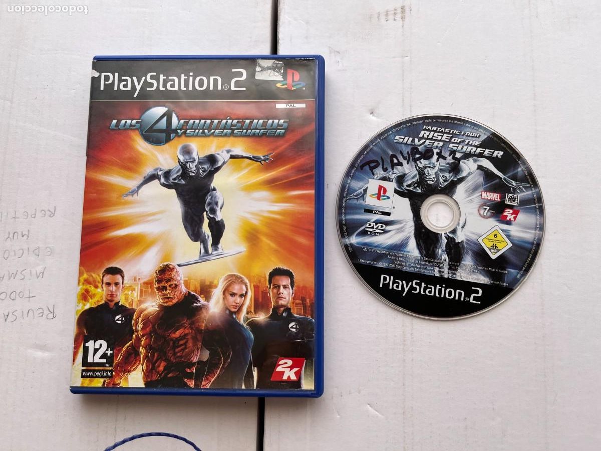 Videojuegos y consolas: LOS 4 FANTASTICOS Y SILVER SURFER- PS2 PLAYSTATION 2 PLAY STATION TWO KREATEN