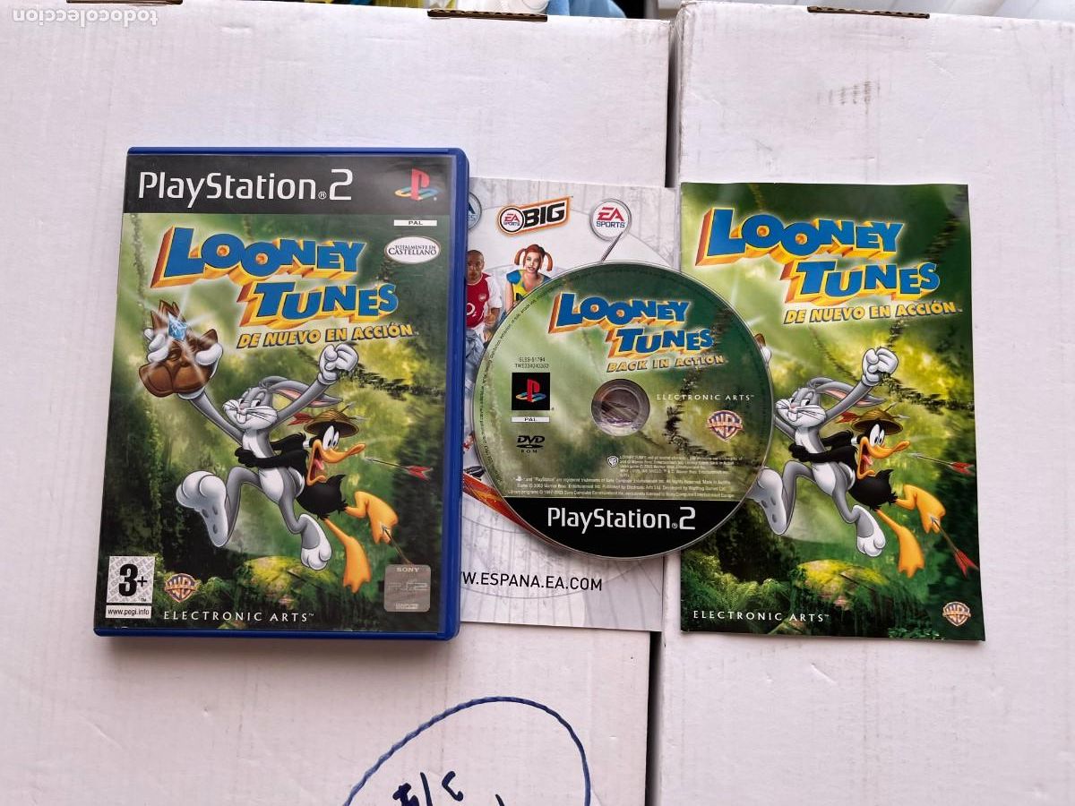Videojuegos y consolas: LOONEY TUNES DE NUEVO EN ACCION - PS2 PLAYSTATION 2 PLAY STATION TWO KREATEN