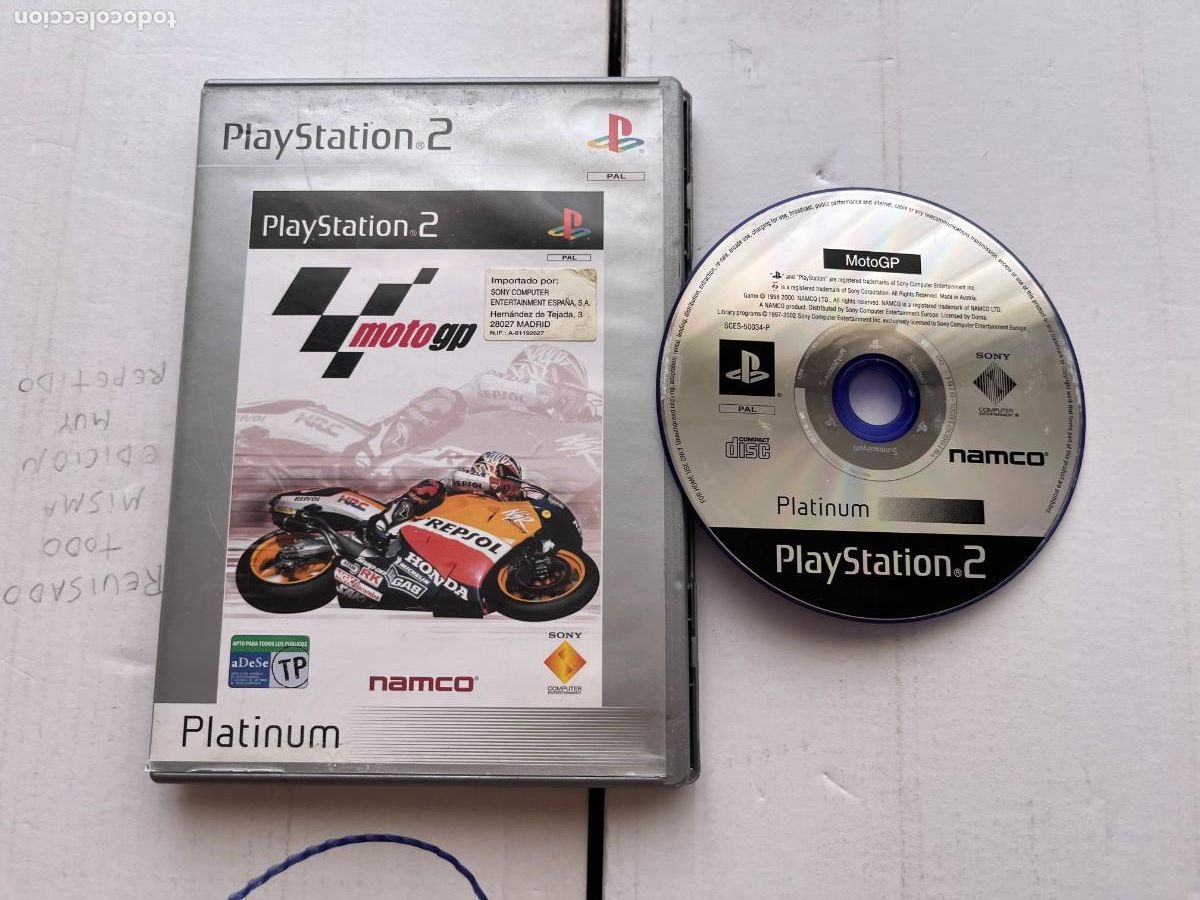 Videojuegos y consolas: MOTOGP 1 MOTO GP PLATINUM - PS2 PLAYSTATION 2 PLAY STATION TWO KREATEN