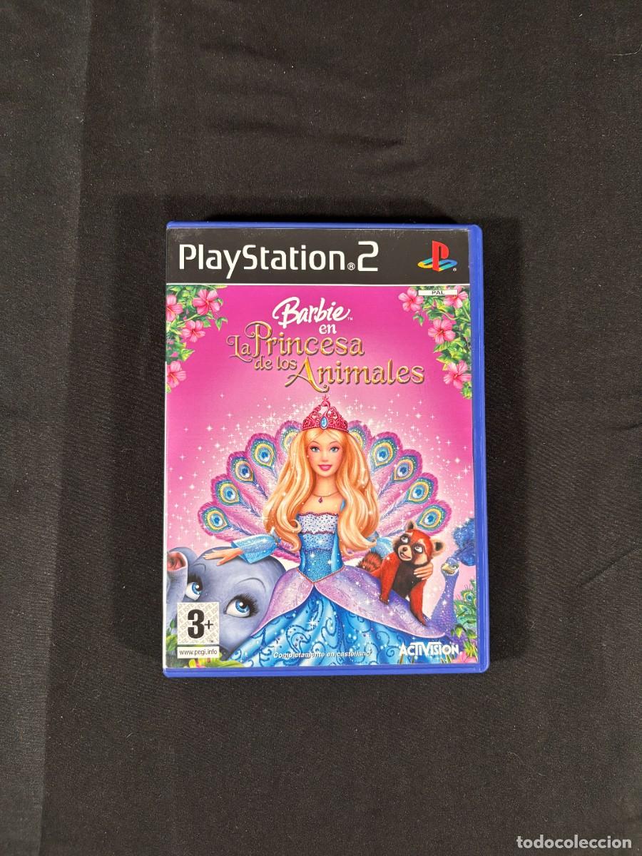 Videojuegos y consolas: Barbie en La Princesa de los Animales PS2 PAL Espa&ntilde;a Completo con Manual