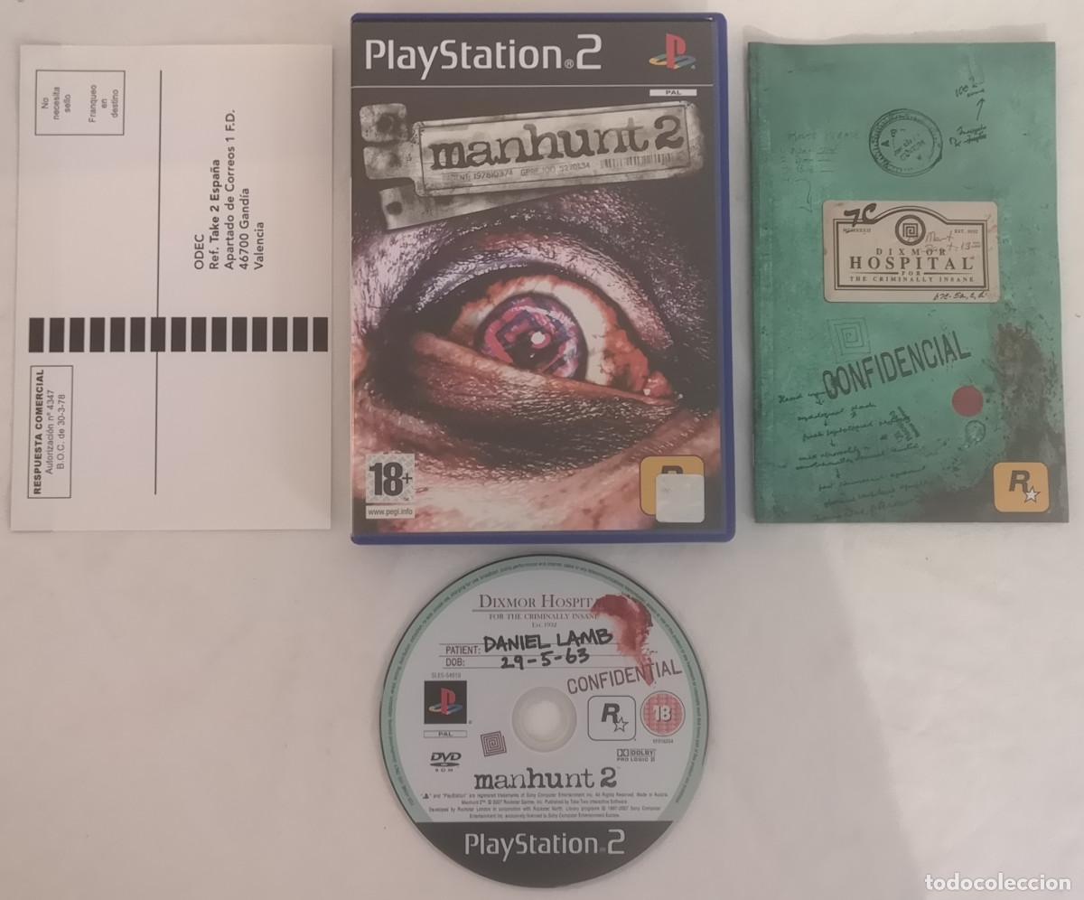 Videojuegos y consolas: PS2 MANHUNT 2 COMPLETO PAL ESPA&Ntilde;A &iexcl;PERFECTO ESTADO!