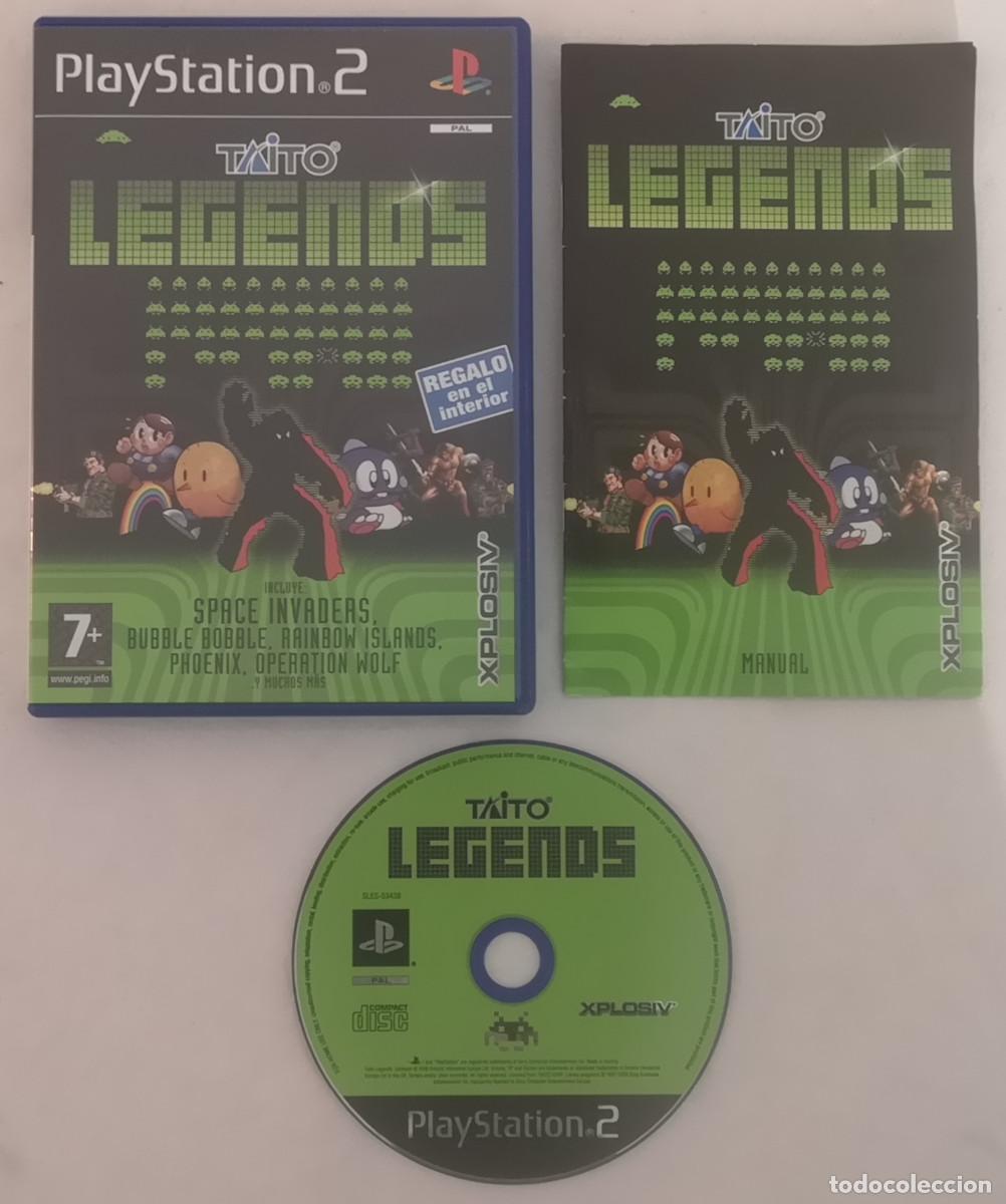 Videojuegos y consolas: PS2 TAITO LEGENDS COMPLETO PAL ESPA&Ntilde;A