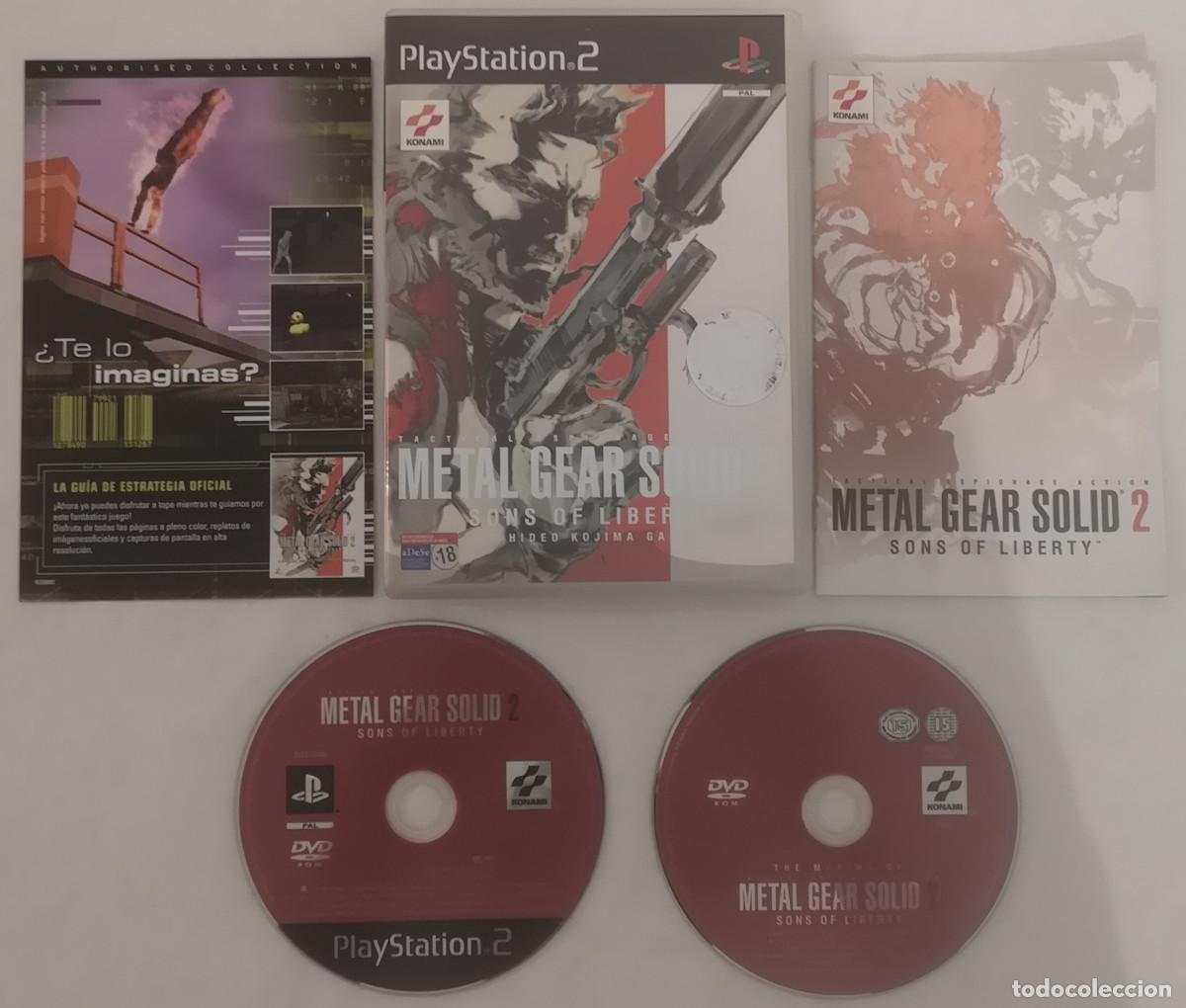 Videojuegos y consolas: PS2 METAL GEAR SOLID 2 SONS OF LIBERTY (DOBLE CD) COMPLETO PAL ESPA&Ntilde;A