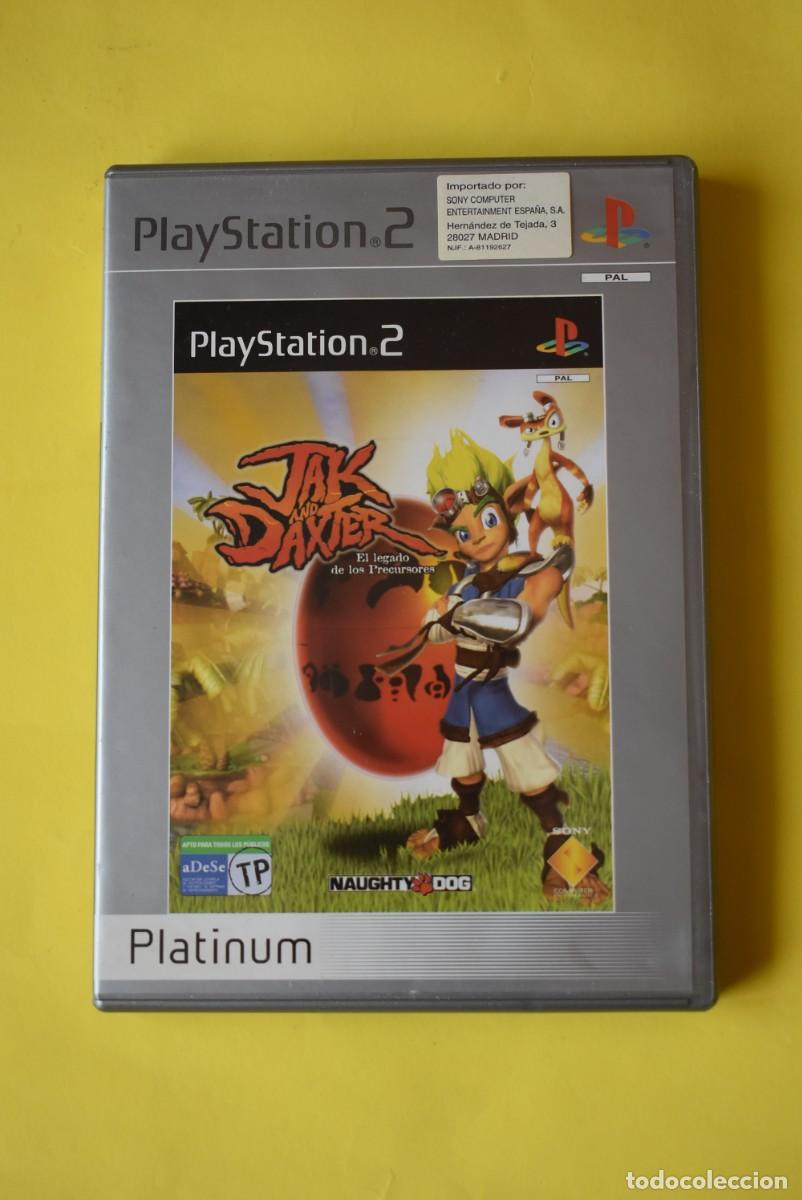 Videojuegos y consolas: Videjuego PS2. Play Station 2. Jak and Daxter. El legado de los precursores. Platinum. Espa&ntilde;ol