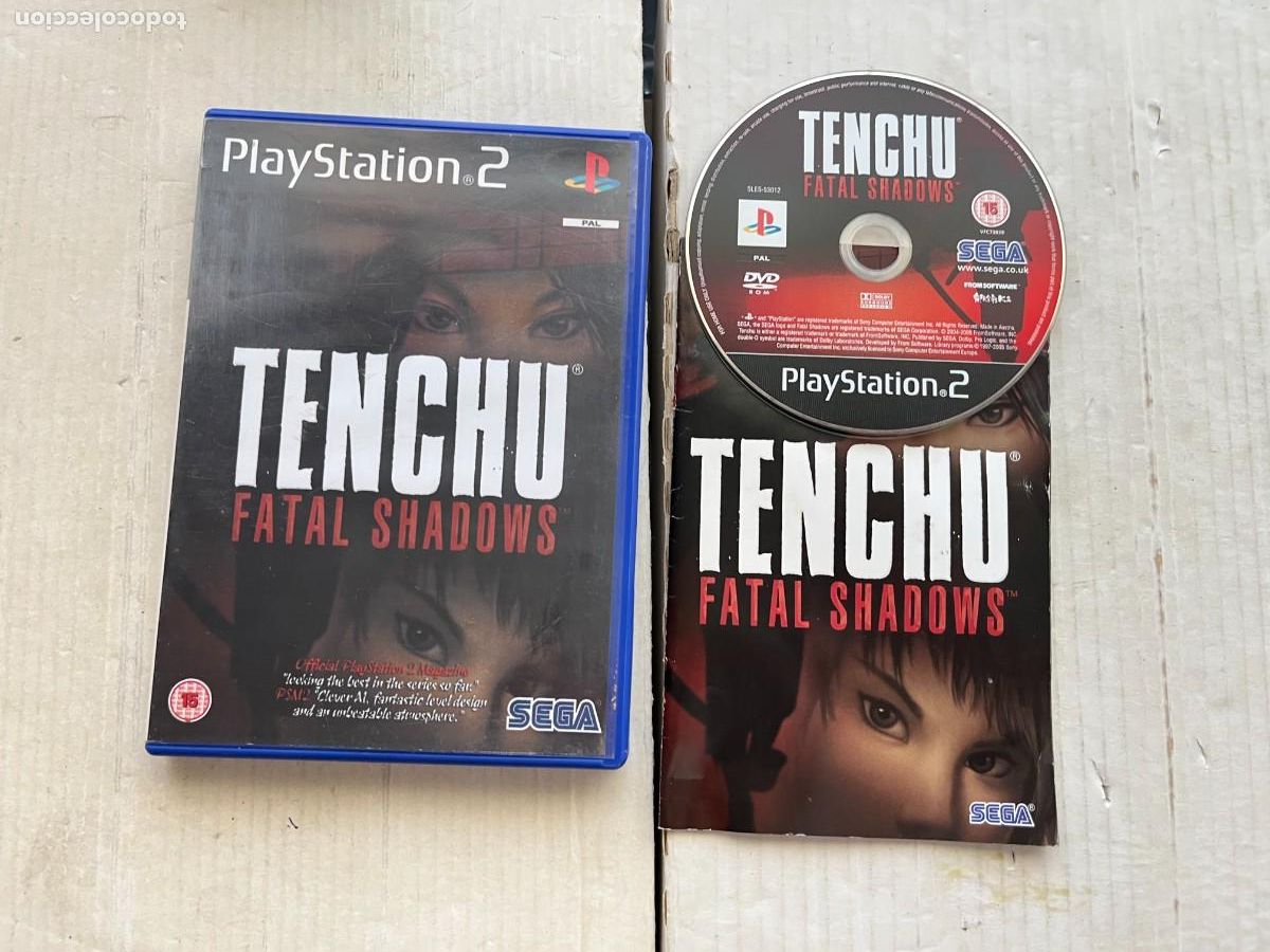 Videojuegos y consolas: TENCHU FATAL SHADOWS SLES 53012 - PS2 PLAYSTATION 2 PLAY STATION TWO KREATEN