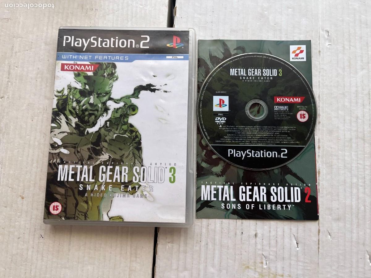 Videojuegos y consolas: METAL GEAR SOLID 3 SNAKE EATER SLES 82013- PS2 PLAYSTATION 2 PLAY STATION TWO KREATEN