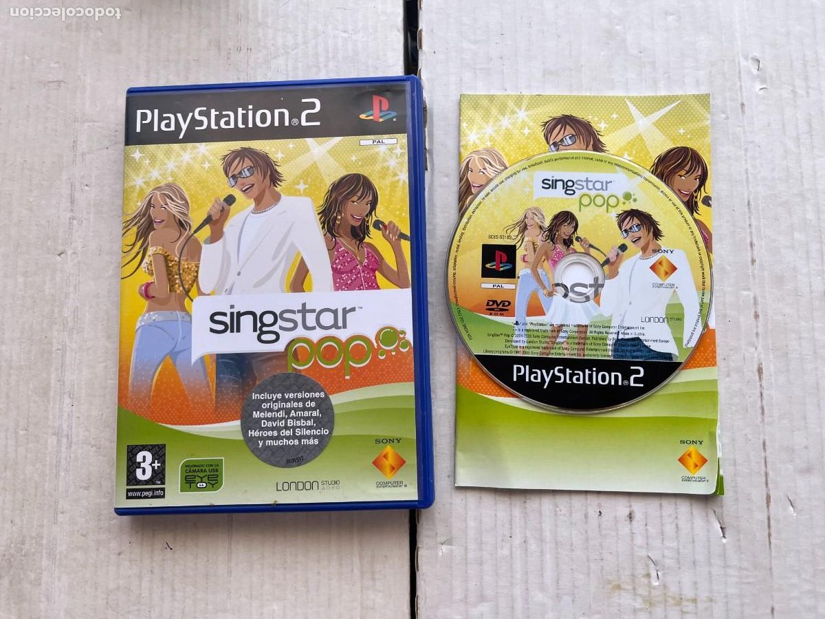 Videojuegos y consolas: SINGSTAR POP - PS2 PLAYSTATION 2 PLAY STATION TWO KREATEN