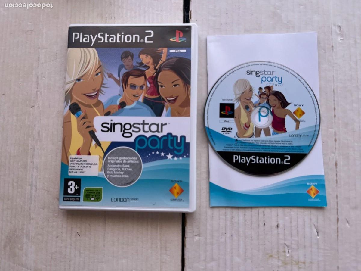 Videojuegos y consolas: SINGSTAR PARTY SING STAR - PS2 PLAYSTATION 2 PLAY STATION TWO KREATEN