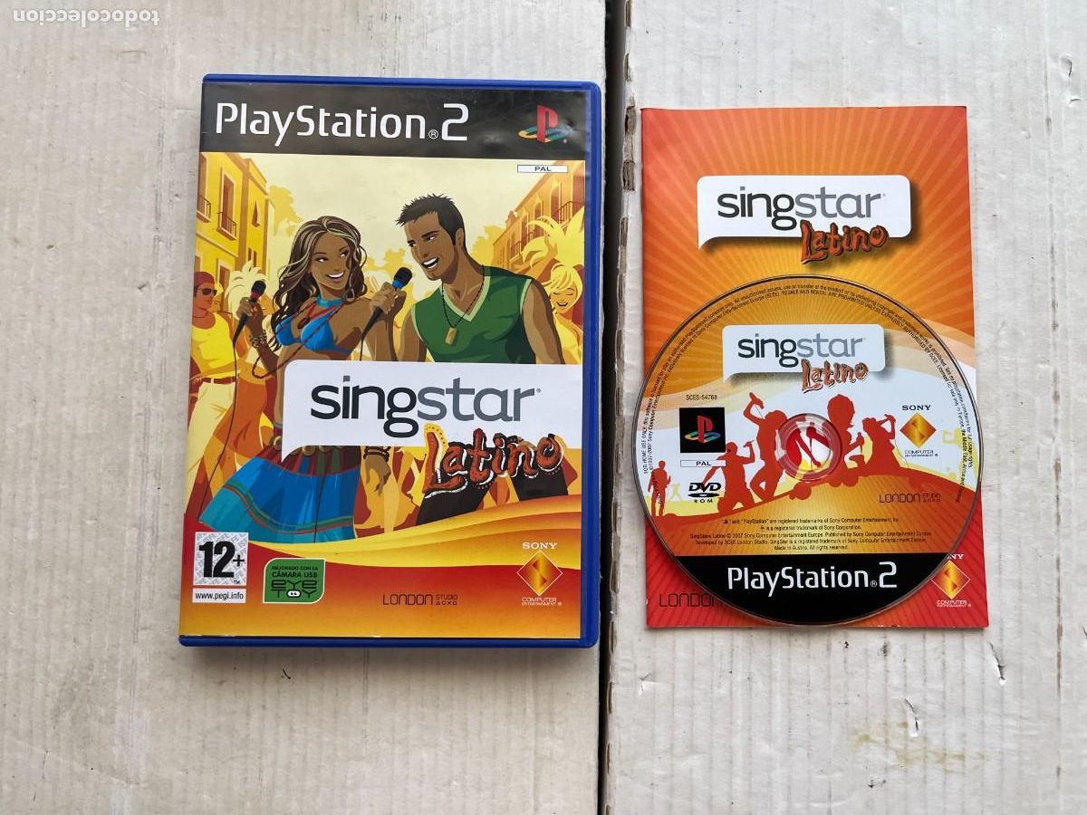 Videojuegos y consolas: SINGSTAR LATINO SING STAR - PS2 PLAYSTATION 2 PLAY STATION TWO KREATEN