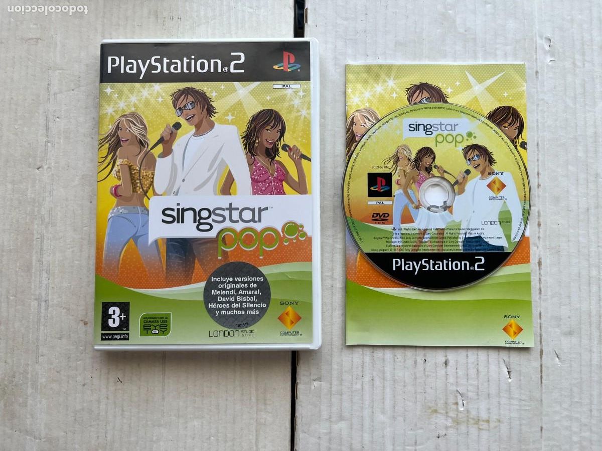 Videojuegos y consolas: SINGSTAR POP SING STAR - PS2 PLAYSTATION 2 PLAY STATION TWO KREATEN