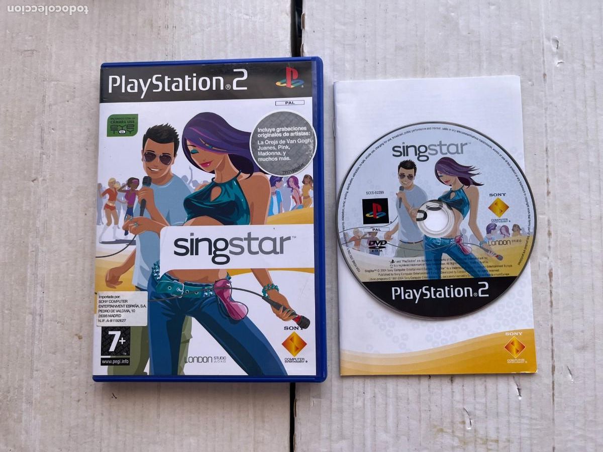 Videojuegos y consolas: SINGSTAR 1 SING STAR - PS2 PLAYSTATION 2 PLAY STATION TWO KREATEN